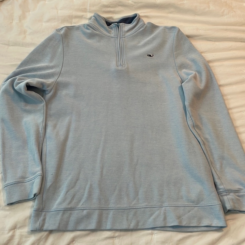 Light blue vineyard vines boys xl Shep shirt